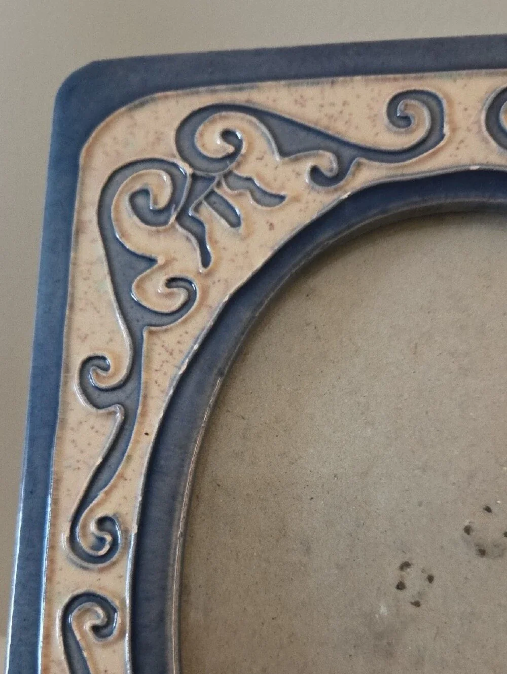 Ornate Ceramic Photo Frame